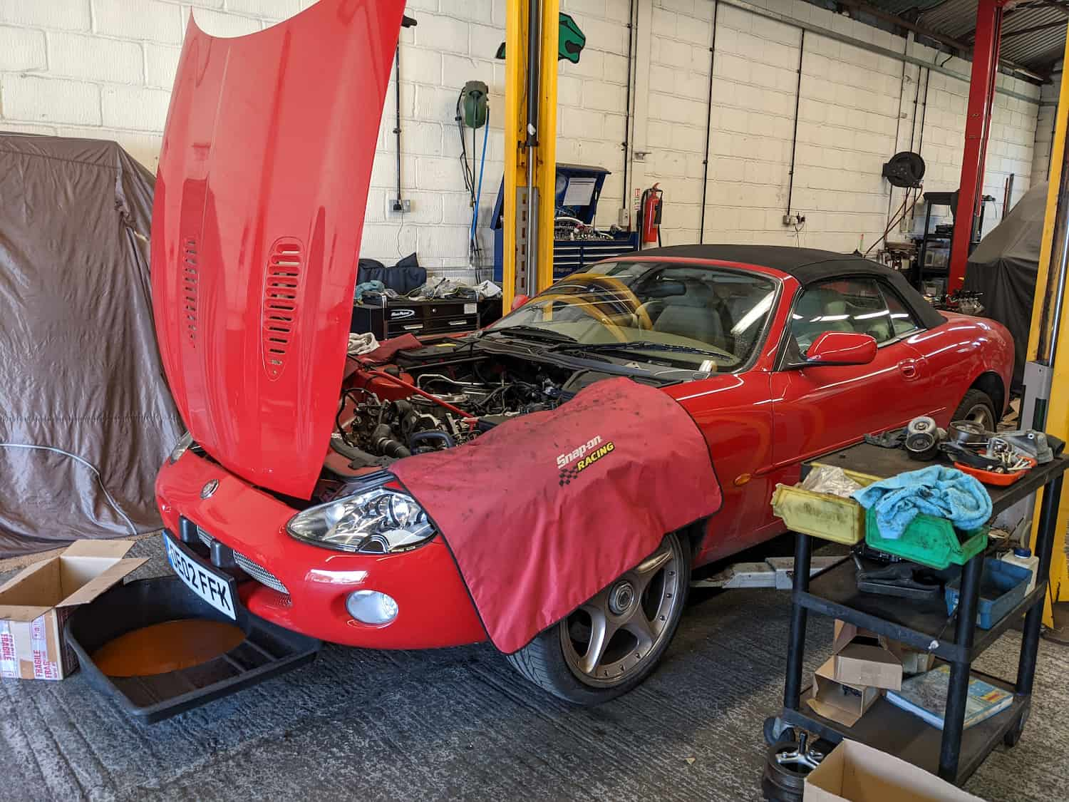 Jaguar XKR Head Gasket Change